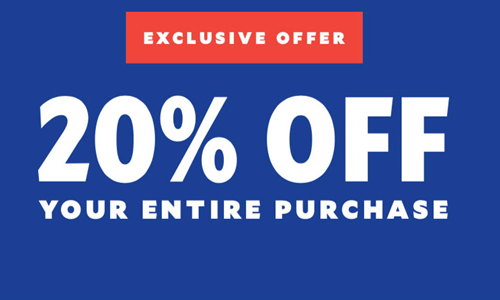 Save 20% at Academy Sports + Outdoors each February and August